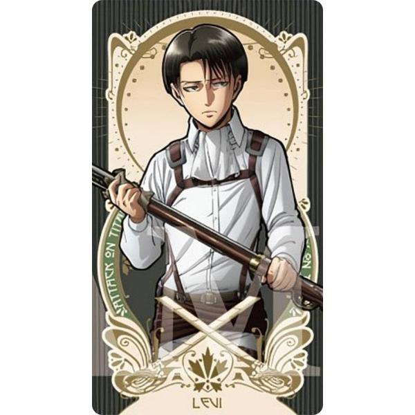 進撃の巨人 リヴァイ 金箔入りカード 進撃の巨人 リヴァイ 金箔