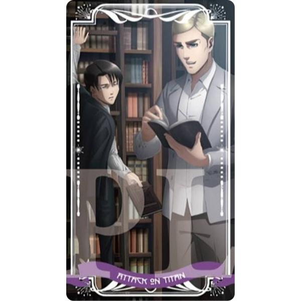 リヴァイ＆エルヴィンB】進撃の巨人 アルカナカードコレクション