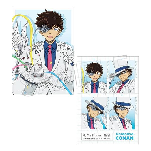 怪盗キッド】 名探偵コナン トレーディングブロマイド 2枚セット
