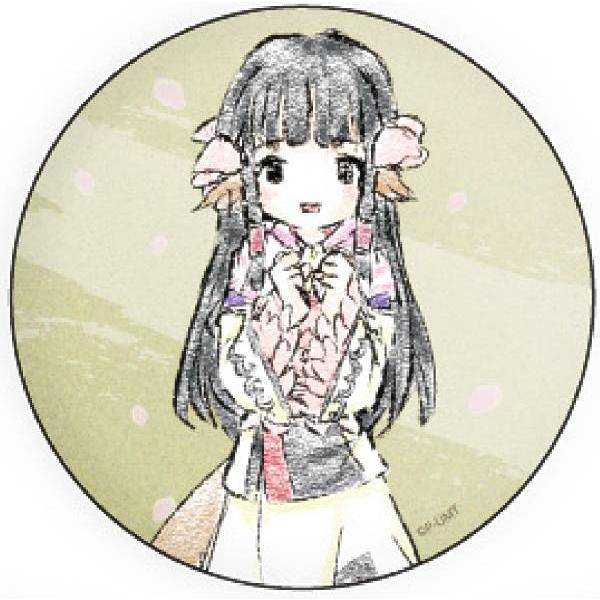ルルティエ】缶バッジ うたわれるもの 二人の白皇 03 B(グラフアート 