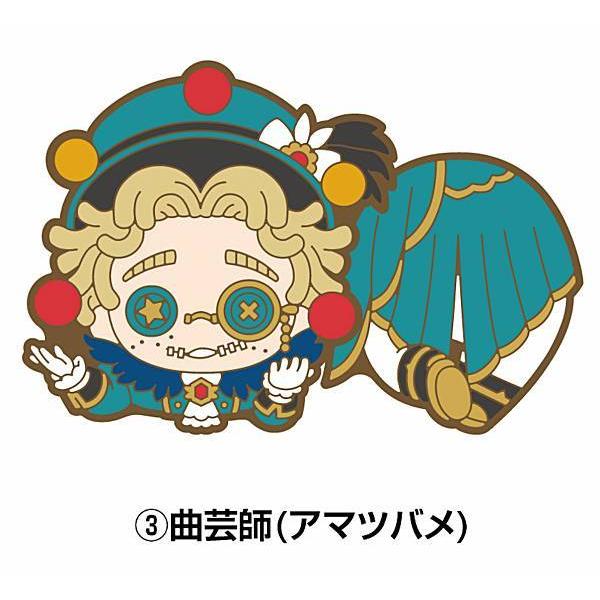 3.曲芸師(アマツバメ)】 IdentityV のっかりラバークリップ 5 : トレカ