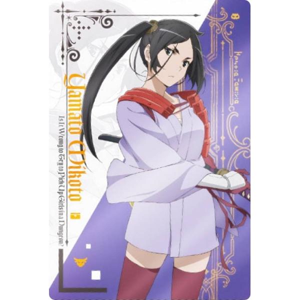 ダンジョンに出会いを求めるのは間違っているだろうか ヤマト・命 サイン色紙 lead-netstore_042207s200vzazt06