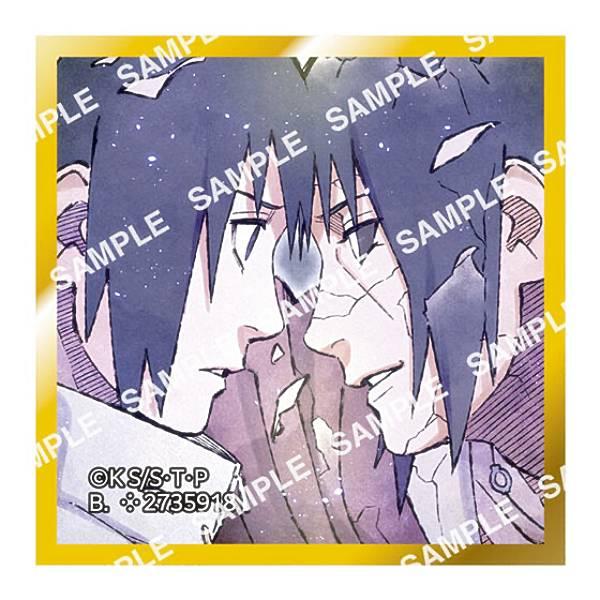 うちはイタチ】 豆ガシャ色紙 NARUTO-ナルト- 疾風伝 第二弾 : トレカ