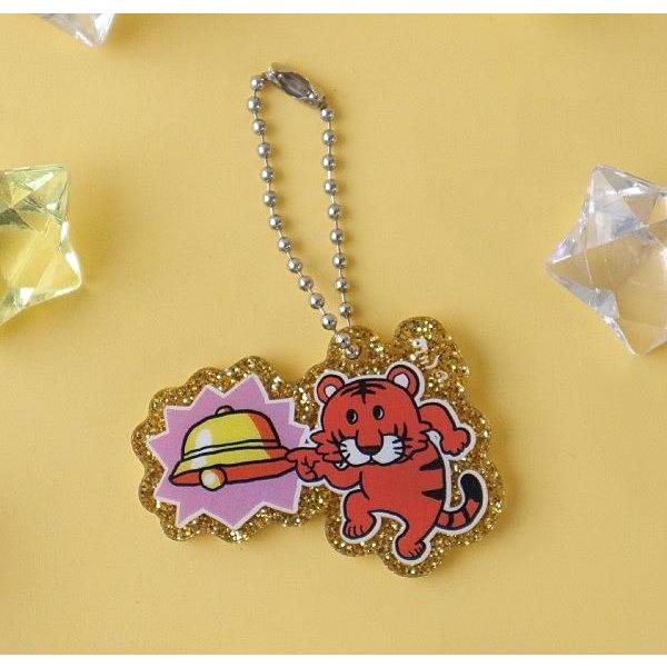 トラっぴ】仕事猫×ジャグラー きらきらアクリルキーホルダー : トレカ