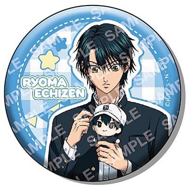 越前リョーマ(フルカラー)】新テニスの王子様 缶バッジ