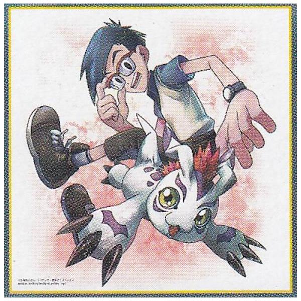 E賞 城戸丈＆ゴマモン (色紙) 】 一番くじ デジモン