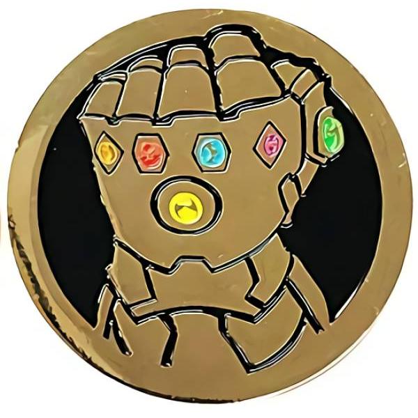 サノス (大サイズ) 】 アベンジャーズ/エンドゲーム ピンバッジ