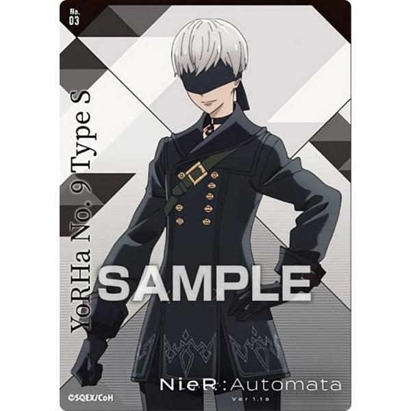 サ*ヤ様 NieR Automata クリアファイル　缶バッジ　ヨルハ　C102 No.02 ヨルハ二号B型】NieR:Automata Ver1.1a クリアカード