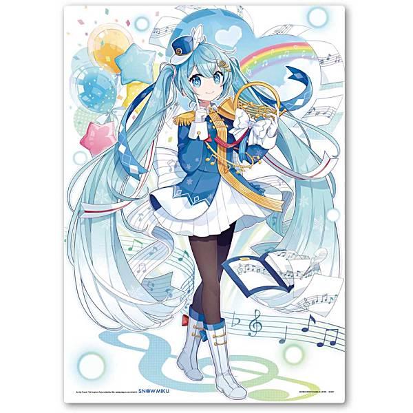 G賞 2020年度雪ミク (イラストボード：A3サイズ) 】一番くじ 雪ミク