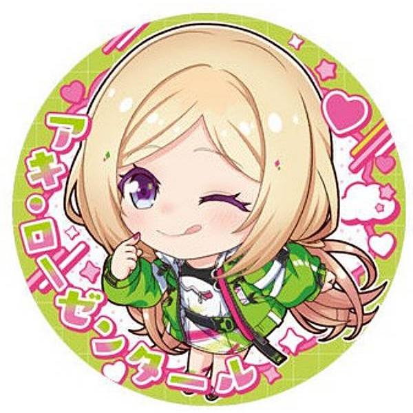 アキ・ローゼンタール】ホロライブプロダクション 缶バッジスナック