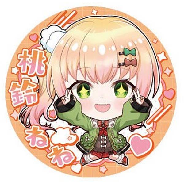 桃鈴ねね】ホロライブプロダクション 缶バッジスナック vol.1 ※缶