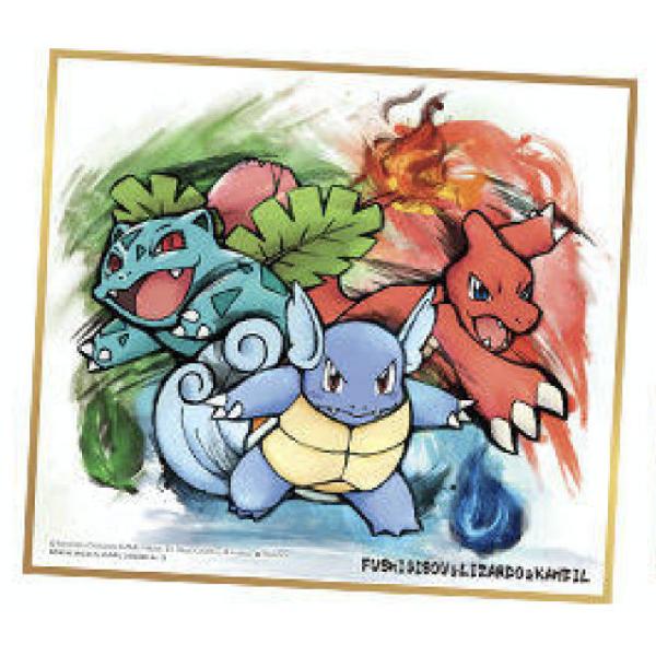 フシギソウ リザード カメール 墨絵風 ポケモン 色紙art Dejapan Bid And Buy Japan With 0 Commission