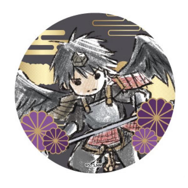 黒羽丸】 缶バッジ ぬらりひょんの孫-千年魔京- 01 グラフアート