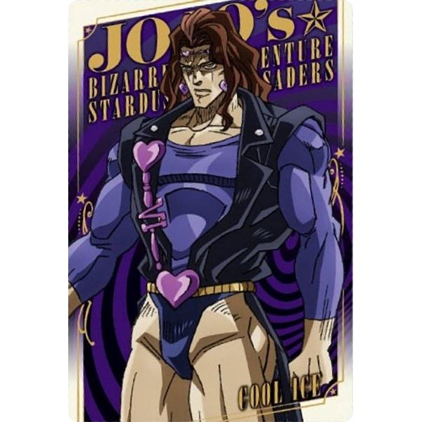 美品 ジョジョの奇妙な冒険 缶バッジ ヴァニラ・アイス レア No.16 ヴァニラ・アイス (キャラクターカード)】ジョジョの奇妙