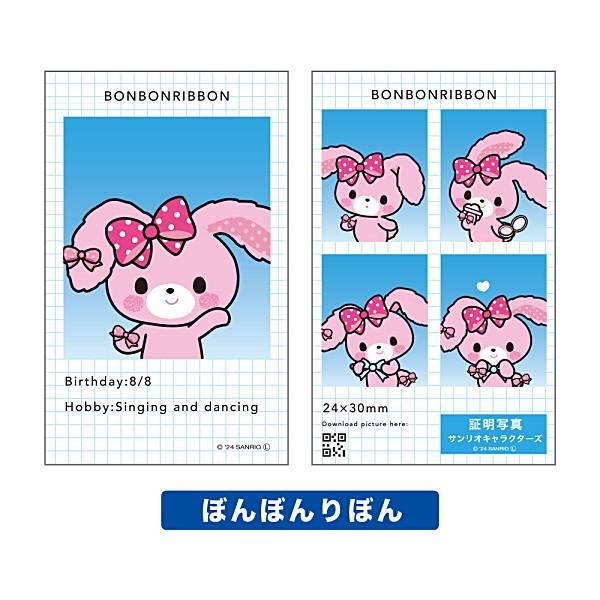 ぼんぼんりぼん】サンリオキャラクターズ シークレット証明写真風