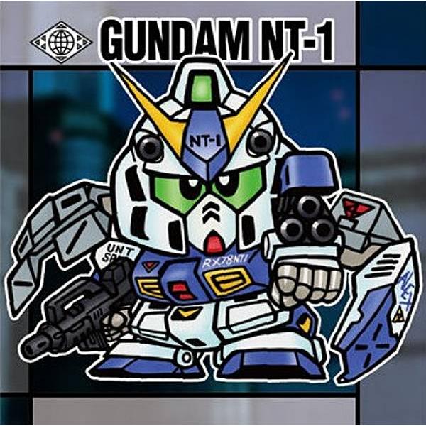 No.21 ガンダムNT-1? (N メタリックシール)】元祖SDガンダムスナック