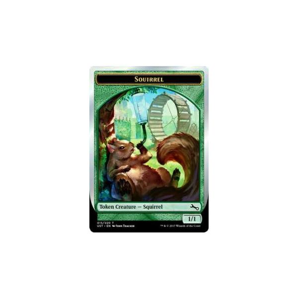 マジックザギャザリング英語版 MTG UST EN T 015 SQUIRREL Token リス