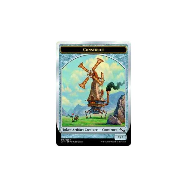 マジックザギャザリング英語版 MTG UST EN T 019 CONSTRUCT Token