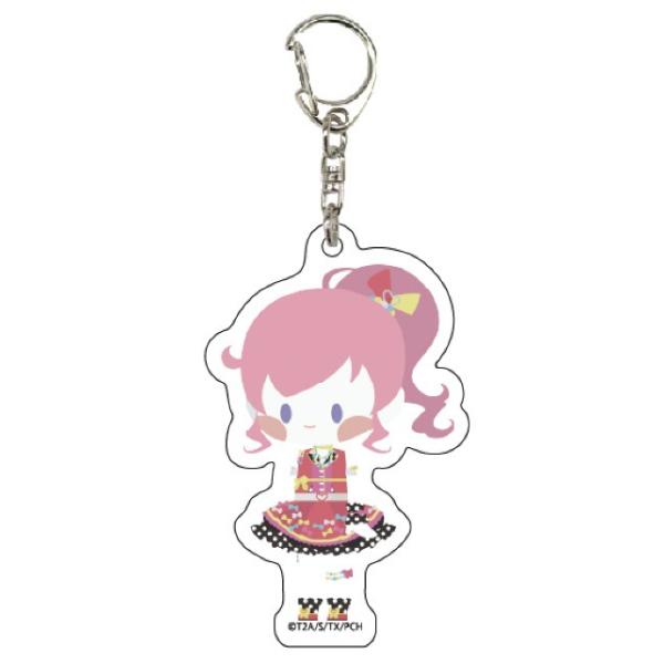 桃山みらい】アクリルキーホルダー キラッとプリ☆チャン 04 ぽすてる