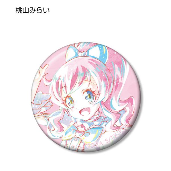 桃山みらい】キラッとプリ☆チャン トレーディングAni-Art 缶バッジ
