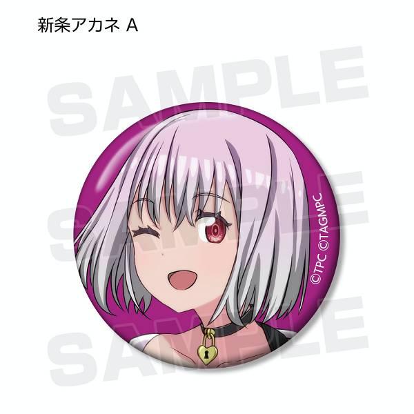 SSSS.GRIDMAN グリッドマンショウ　缶バッジ　新条アカネ 描き下ろし 新条アカネ（ニューオーダー） 65mm缶バッジ