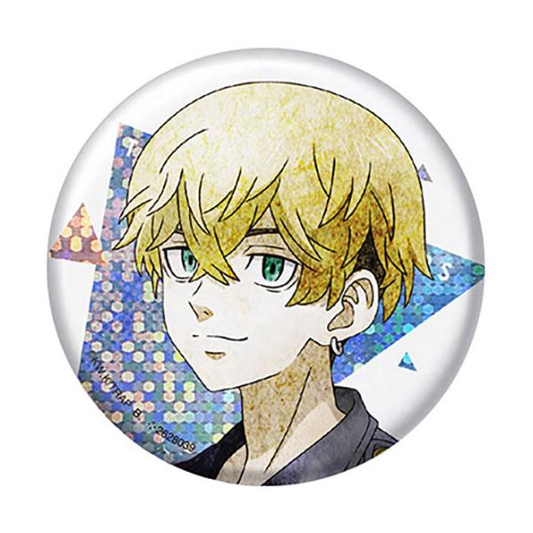 ホログラム缶バッジ 松野千冬】東京リベンジャーズ あそーとこれくしょ
