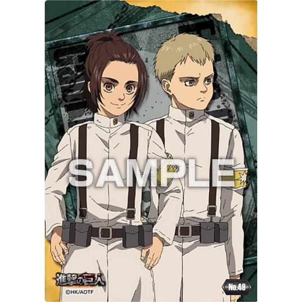 進撃の巨人ファルコ】Falco Grice - Badge - Leather Badge - Attack