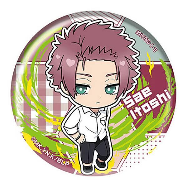 ホログラム缶バッジ 糸師 冴】ブルーロック ぷにとっぷ(はーと)あそー