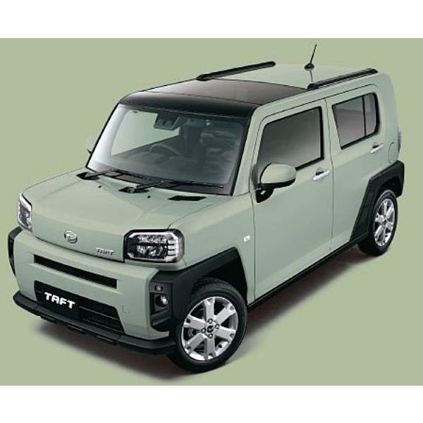 セラミックグリーンメタリック】1/64PLUS ダイハツ タフト NEW COLOR