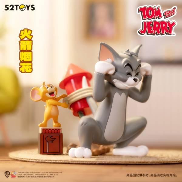 ロケット花火】 フィギュア 52TOYS BLINDBOX トムとジェリー 大乱闘