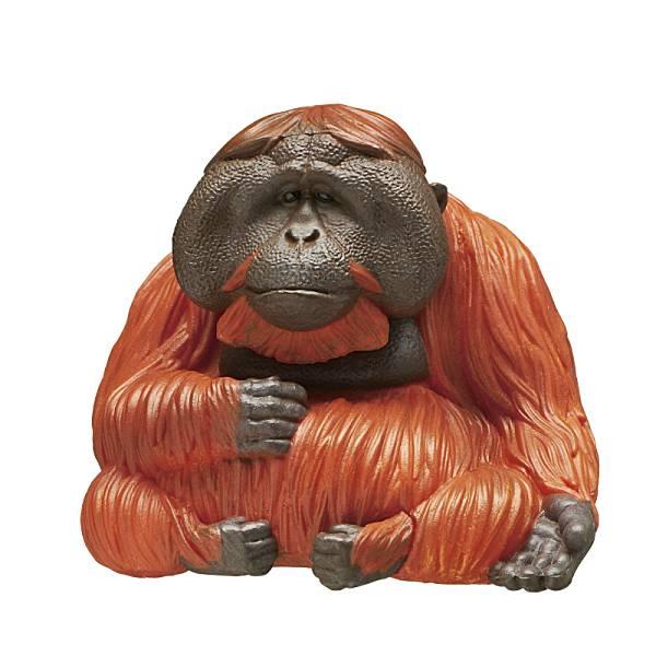 オランウータン】RBEN STUDIO アニマルフィギュアマスコット4