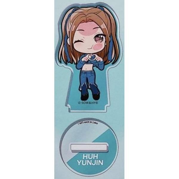 HUH YUNJIN】ぴた!でふぉめ LE SSERAFIM ANTIFRAGILE アクリルスタンド