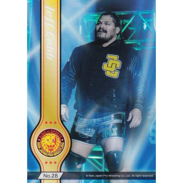 【No.28 ジェフ・コブ】 ブシロードトレーディングカード コレクションクリア 新日本プロレス