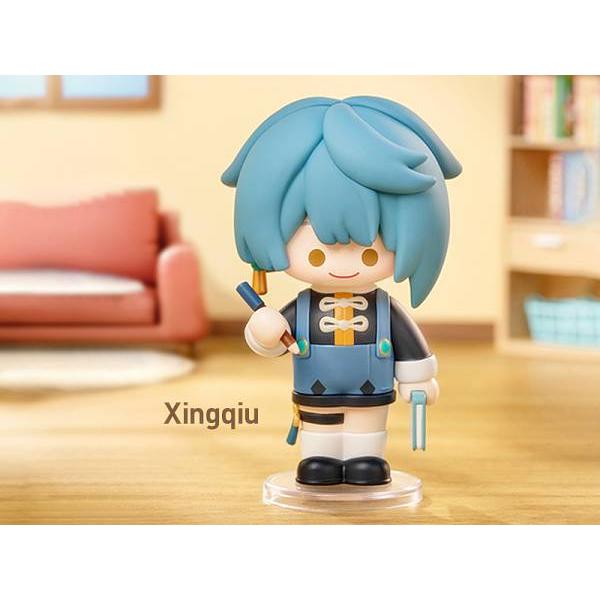 Xingqiu 行秋】 POPMART 原神 ドレスアップ ドリーム ちびシリーズ