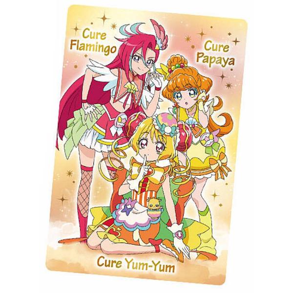 P07 キュアヤムヤム＆キュアフラミンゴ＆キュアパパイヤ