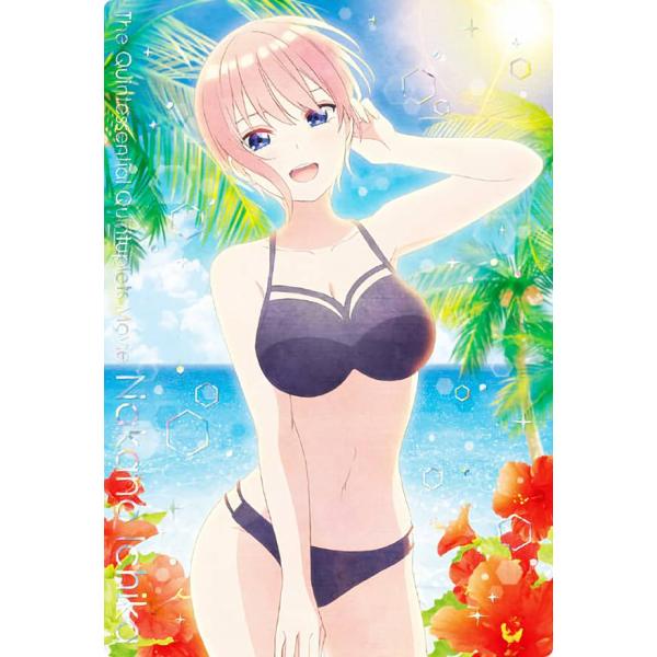 五等分の花嫁 二乃 セクシー 水着 ビキニ サイン箔押し キラカード Amazon.co.jp: 【[ホロ箔押し] No.21 中野二乃 (スペシャル