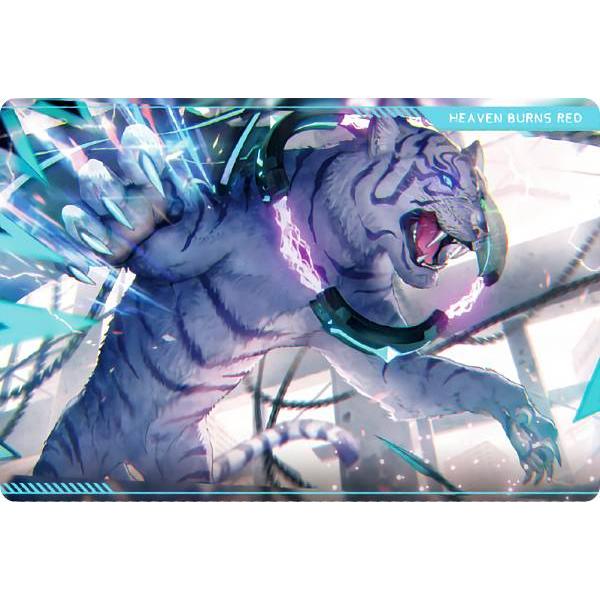 06.ビャッコ】 ヘブンバーンズレッド ウエハース 第2弾 : トレカ