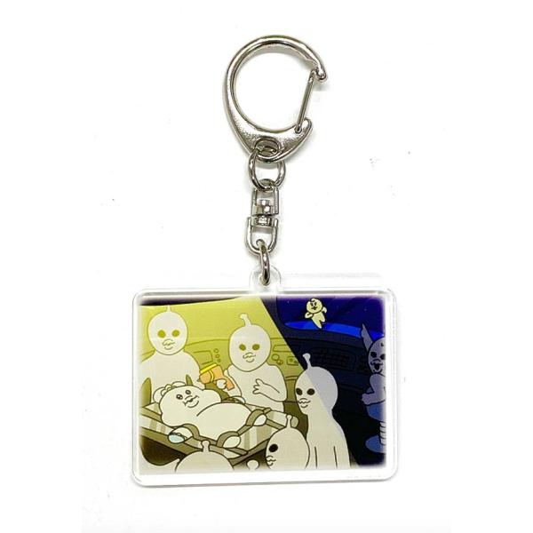 宇宙人 (シークレット) 】んぽちゃむ アクリルキーホルダー : トレカ