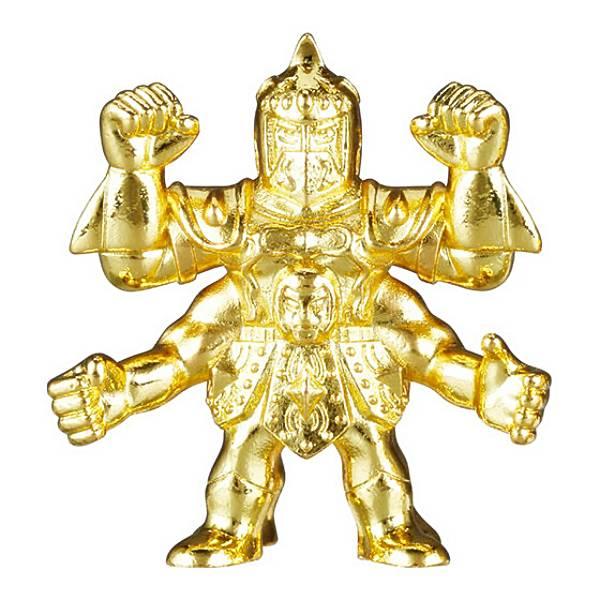 SDキン肉マン キン消し　サタンクロス　サムソン　ぱあと7 未切り　王位　レア サタンクロス（金メッキver.）】 キン肉マン ダイキャストキンケシ7