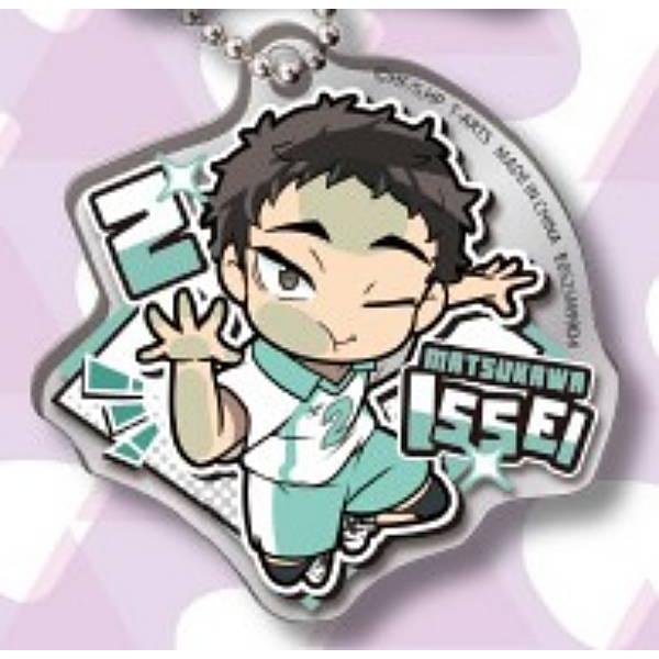 松川 一静】ぴた!でふぉめ ハイキュー!! キーホルダー Vol.2 : トレカ
