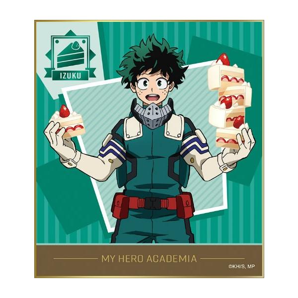 韓国　AGF ヒロアカ　色紙　緑谷 lead-netstore_121912s324mht1