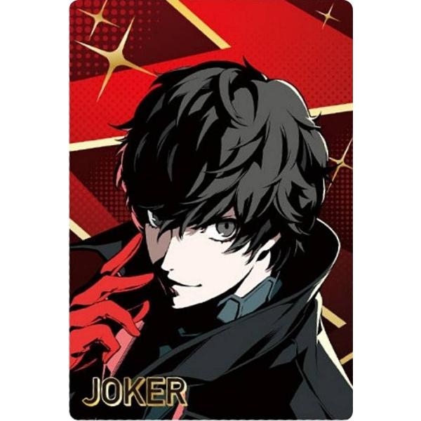 PERSONA ペルソナシリーズ ウエハース P3R P5R P4G 6box 11.主人公 (キャラクターカード/P5R) 】ペルソナシリーズ