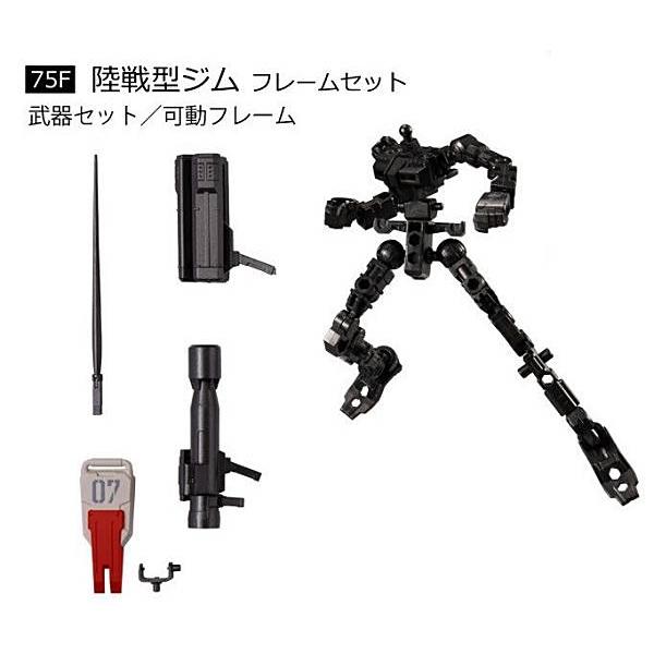 75F 陸戦型ジム フレームセット】機動戦士ガンダム GフレームFA 第08MS