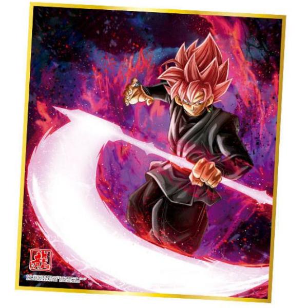 No.06 超サイヤ人ロゼ ゴクウブラック】 ドラゴンボール 色紙ART 12