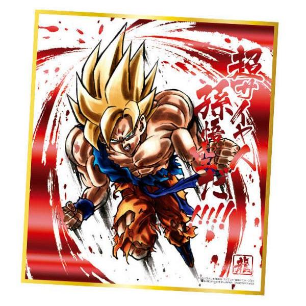 赤色箔押し No 09 超サイヤ人 孫悟空 ドラゴンボール 色紙art 12 s227dbt09 トレカショップ Lead 通販 Yahoo ショッピング