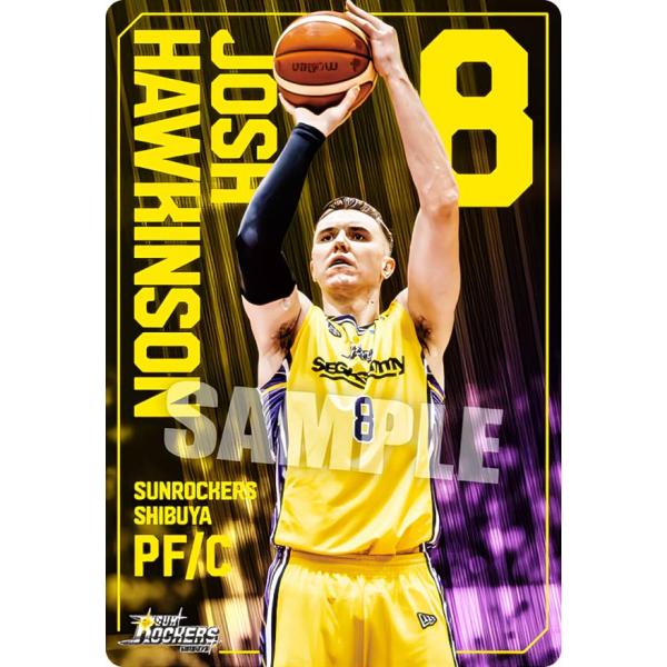【17.ジョシュ・ホーキンソン】 B.LEAGUE ツインウエハース