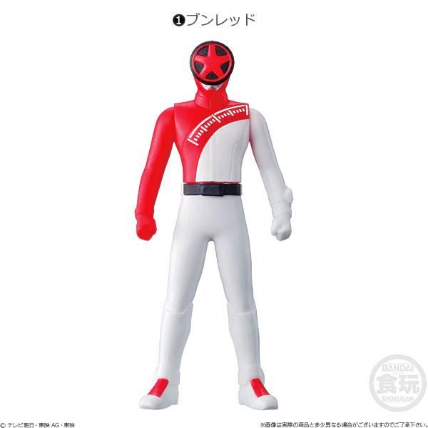 1.ブンレッド】 爆上戦隊ブンブンジャー ソフビヒーロー : トレカ
