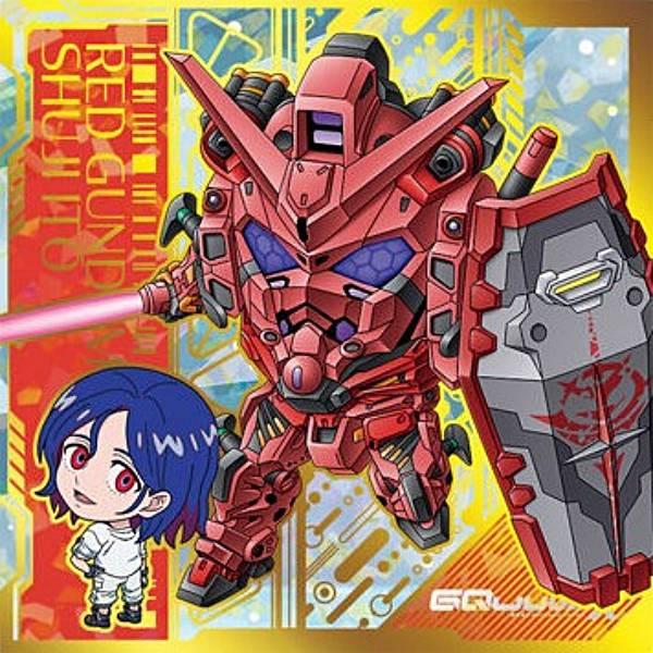 箔押し仕様] MG4-24 赤いガンダム＆シュウジ・イトウ (UR ウルトラレア