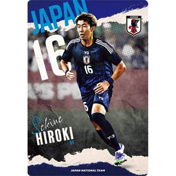 【2-07 関根 大輝 (ノーマル)】ツインウエハース サッカー日本代表ver.2026