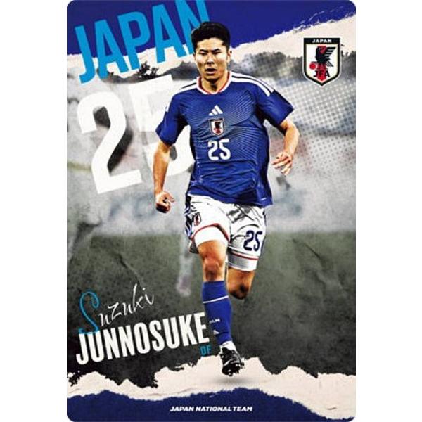 【2-08 鈴木 淳之介 (ノーマル)】ツインウエハース サッカー日本代表ver.2026